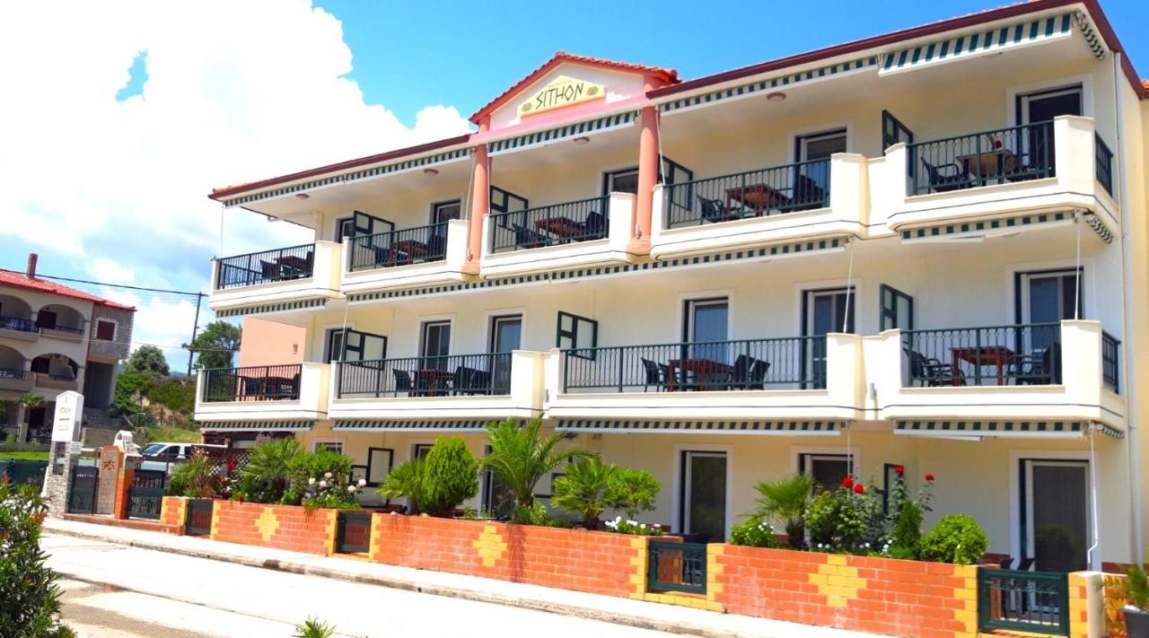 Apartmenthotel Sithon 萨尔蒂 外观 照片