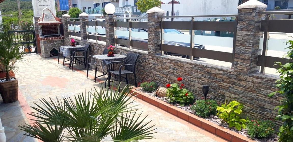 Apartmenthotel Sithon 萨尔蒂 外观 照片