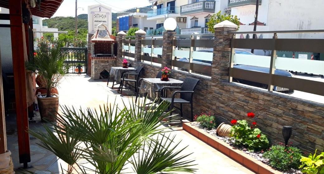 Apartmenthotel Sithon 萨尔蒂 外观 照片