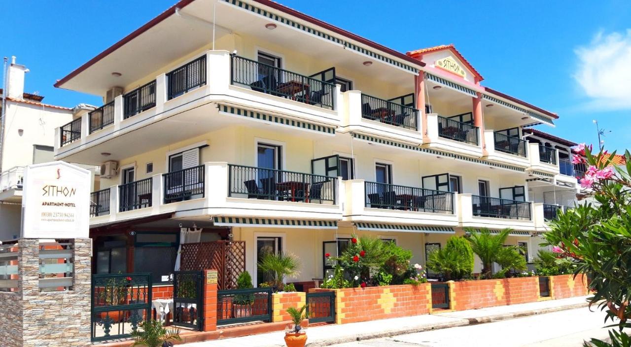 Apartmenthotel Sithon 萨尔蒂 外观 照片